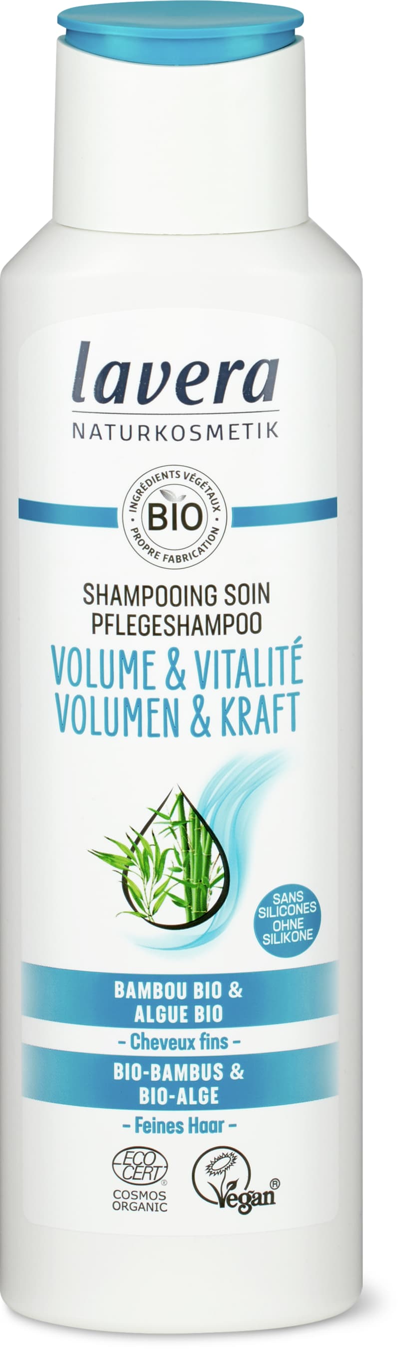 Volumen & Kraft Shampoo feines Haar, vegan